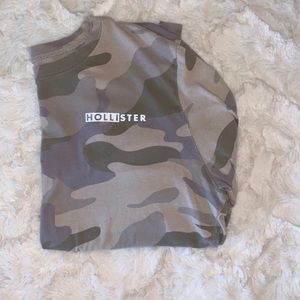 Army Green Long Sleeve Top